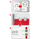 FRITZ! FRITZ!DECT Repeater 100 Edition International Wit