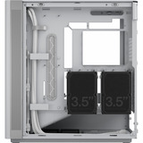 Fractal Design Define One Light TG midi tower behuizing Wit | 2x USB-A | 1x USB-C | Tempered Glass