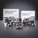 Franzis Porsche 911 Motorsport Adventskalender Modelvoertuig Schaal 1:43