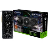 Gainward GeForce RTX 5080 Phantom GS grafische kaart DLSS 4, 3x DisplayPort, 1x HDMI 2.1