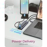 ICY BOX IB-HUB1450-C31 usb-hub Antraciet