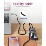 ICY BOX IB-HUB1450-C31 usb-hub Antraciet