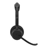 Jabra Evolve3 45 MS on-ear headset Zwart, USB-C with Dongle, Bluetooth 5.3