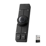 Keychron Nape Pro Wireless Trackball Mouse Zwart, 0 - 4000 Dpi, 2,4 GHz / Bluetooth / USB