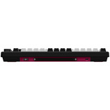 LORGAR KBP7075W RGB mechanisch gaming toetsenbord Zwart, US lay-out (QWERTY), LOGAR Toxic Purple, 75%, RGB, Hot-swappable, PBT Double-shot, Bluetooth | 2.4GHz | USB