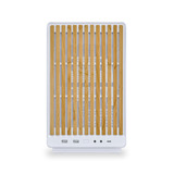 Lian Li A3-mATX White (Wood Edition) midi tower behuizing Wit/houtkleur | 2x USB-A | 1x USB-C
