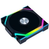 Lian Li UNI FAN SL120 Wireless Reverse Blade RGB case fan Zwart, 120 x 124.5 x 28 mm, PWM