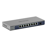 Netgear GS108X UNM/8x1G/1x10Gb SFP+ switch 