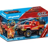 PLAYMOBIL City Action - Brandweerwagen Constructiespeelgoed 71194