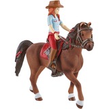 Schleich Horse Club - Hannah & Cayenne speelfiguur 42539