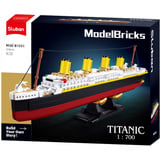 Sluban ModelBricks - Titanic Constructiespeelgoed Schaal 1:700