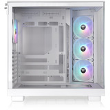 Thermaltake View 380 XL TG ARGB Snow midi tower behuizing Wit | 2x USB-A | 1x USB-C | RGB | Window