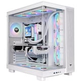 Thermaltake  midi tower behuizing Wit | 2x USB-A | 1x USB-C | RGB | Window