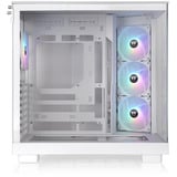 Thermaltake  midi tower behuizing Wit | 2x USB-A | 1x USB-C | RGB | Window
