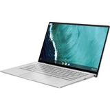 ASUS Chromebook Flip C434TA-AI0296, 14" 2-in-1 Laptop Zilver, 128GB eMMC, WLAN, BT, Touch, Chrome OS