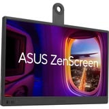 ASUS ZenScreen MB169CK 15.6" monitor Zwart, mini-HDMI, USB-C