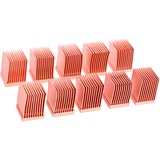 Alphacool GPU RAM Copper Heatsinks Koper, 10 stuks, 10 x 10 mm