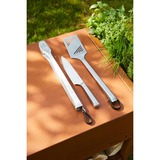 Barbecook Premium set met spatel, chef mes en tang grillbestek 