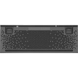 Corsair K100 AIR Wireless RGB, gaming toetsenbord Zwart, US lay-out, Cherry MX-Technologie, RGB leds