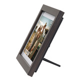 Denver PFF-1042DWMK2 Digitale fotolijst 10.1'' Houtkleur, 16 GB, USB-C, Wi-Fi