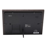 Denver PFF-1042DWMK2 Digitale fotolijst 10.1'' Houtkleur, 16 GB, USB-C, Wi-Fi