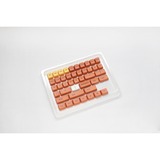 Ducky Daisy keycaps Wit/oranje, 133 stuks