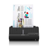 Epson ES-C320W compacte A4-documentscanner met Wi-Fi-connectiviteit en U-traject Zwart, A4, A5, A6, B5