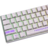 Higround Performance Base 65 Keyboard - RETROSUPER Wit, US lay-out (QWERTY), Gateron KS-37B, 65%, RGB leds, Dye-sub PBT, Hot-swap