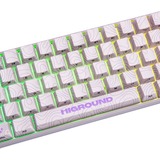 Higround Performance Base 65 Keyboard - RETROSUPER, gaming toetsenbord Wit, US lay-out, Gateron KS-37B, 65%, RGB leds, Dye-sub PBT, Hot-swap