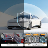 Imou T800 dashcam Zwart, 256 GB, 4K Ultra HD, Wifi