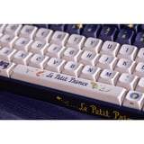 Iqunix F97 Starry Tryst RGB mechanisch gaming toetsenbord Donkerblauw, US lay-out (QWERTY), IQUNIX Little Prince, 96%, RGB leds, Hot-swappable, PBT, 2.4GHz | Bluetooth 5.1 | USB-C