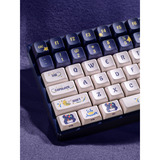 Iqunix F97 Starry Tryst RGB mechanisch gaming toetsenbord Donkerblauw, US lay-out (QWERTY), IQUNIX Little Prince, 96%, RGB leds, Hot-swappable, PBT, 2.4GHz | Bluetooth 5.1 | USB-C