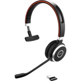 Jabra Evolve 65 UC SE headset Zwart/zilver, Bluetooth, Mono