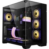 Lian Li O11 Vision midi tower behuizing Zwart | 2x USB-A | 1x USB-C | Tempered Glass