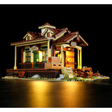 Lumibricks The Old West - West Train Station Constructiespeelgoed F9039