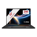 MSI Stealth 16 AI+ B3WI-016NL 16"  Copilot+ gaming laptop Zwart | Ultra 9 386H | RTX 5080 | 32 GB | 1 TB SSD | OLED | 240Hz