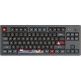 Montech Mkey Darkness TKL, toetsenbord Zwart, US lay-out, Gateron G Pro Brown, TKL, Hot-swappable, RGB, PBT