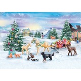 PLAYMOBIL Adventskalender Horses of Waterfall - Kerst sleerit Constructiespeelgoed 71345