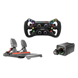 Simagic GT Neo + Alpha EVO Sport + P700 Pedals stuur Zwart, Basis, stuur en pedalen