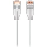 Ubiquiti UniFi Etherlighting Patchkabel Wit/transparant, 15 cm