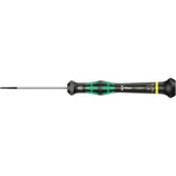 Wera 2035 Kraftform Micro Sleuf Schroevendraaier, 0.30 x 1.8 x 60 mm Zwart/groen