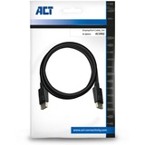 ACT Connectivity 2 meter DisplayPort kabel male - male Zwart