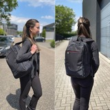 ACT Connectivity Suburb rugzak voor laptops tot 15,6" Zwart