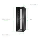 APC APC NetShelter SX, Server Rack Enclosure Zwart