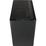 Cooler Master MasterBox NR200P V2 mini tower behuizing Zwart | 2x USB-A | 1x USB-C | Tempered Glass