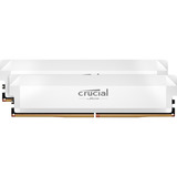 Crucial 32 GB DDR5-6400 (2x 16 GB) Dual-Kit werkgeheugen Wit, PRO, CP2K16G64C38U5W, XMP 3.0, EXPO