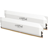 Crucial 32 GB DDR5-6400 (2x 16 GB) Dual-Kit werkgeheugen Wit, PRO, CP2K16G64C38U5W, XMP 3.0, EXPO