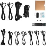 DeepCool PX1200G modulaire 1200 watt voeding  Zwart, 1x 12V-2x6, 3x PCIe