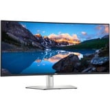 Dell UltraSharp U3824DW 38" Curved UltraWide monitor Zilver/zwart, 2x HDMI, DisplayPort, 4x USB-A, 2x USB-C, RJ-45