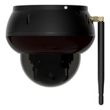 Foscam D8T, 4K/8MP vandalismebestendige WiFi PT buitencamera Zwart